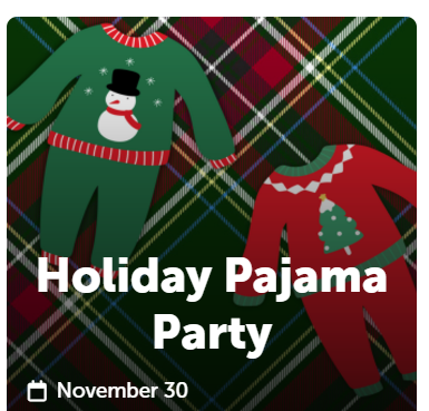 Ripley's Aquarium Holiday PJ Party